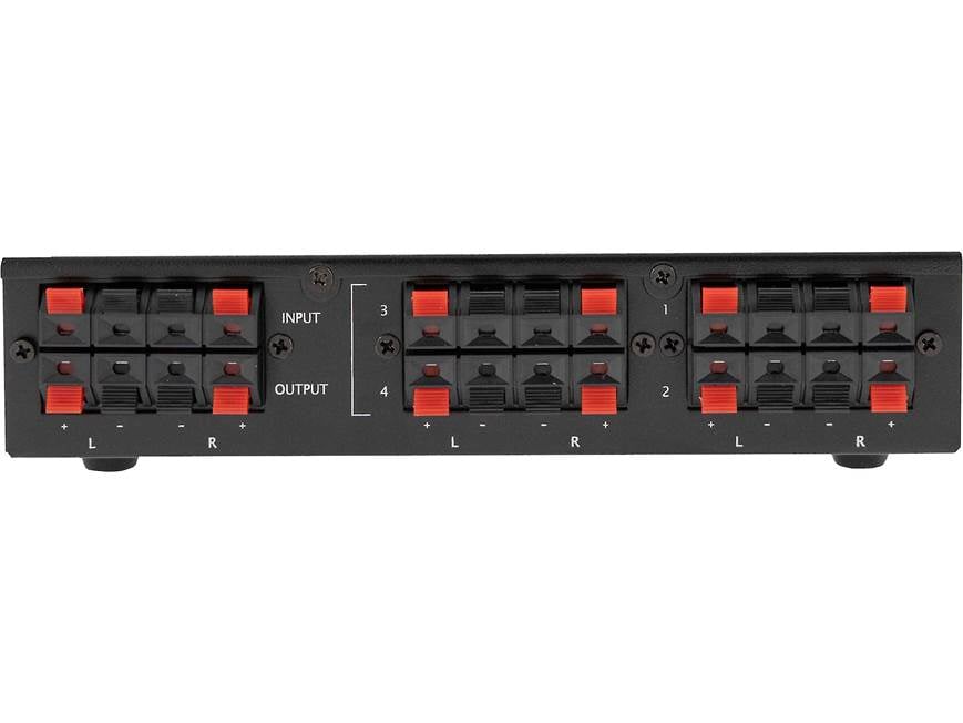 Ethereal HS-SS4 4-pair speaker selector with impedance matching at