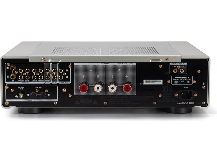 Marantz Model 30 (Silver/Gold) Integrated amplifier with phono