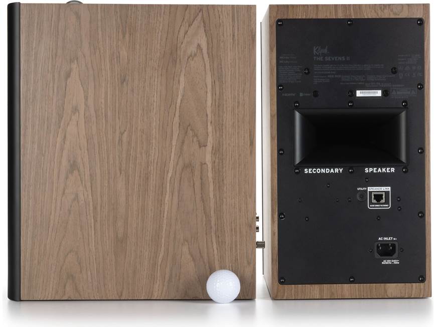 Klipsch The Sevens II (Walnut) Powered stereo speakers with Wi-Fi