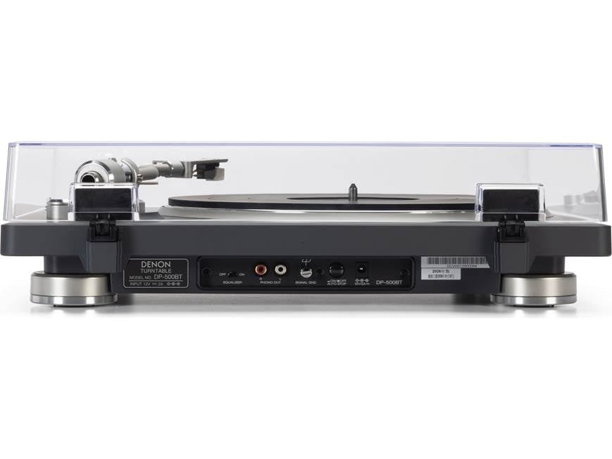 Denon DP-500BT Semi-automatic belt-drive turntable with pre