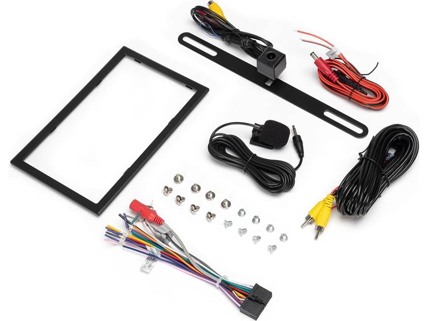 Jensen CAR716-BC Digital multimedia receiver with backup camera at