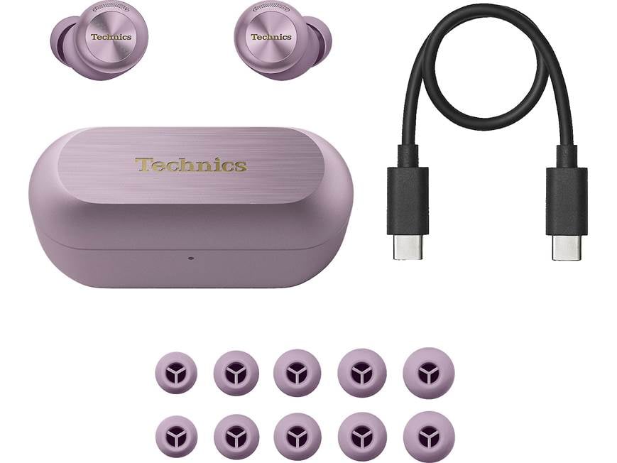 Technics EAH-AZ100 (Violet) True wireless earbuds with active