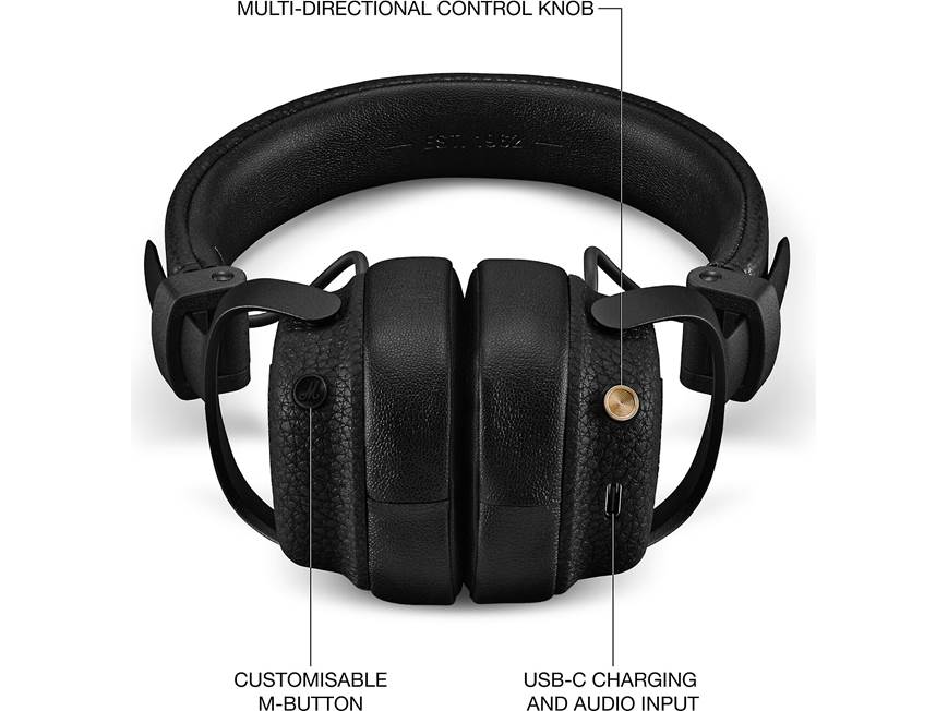 Marshall Milton On-ear wireless Bluetooth® noise-canceling