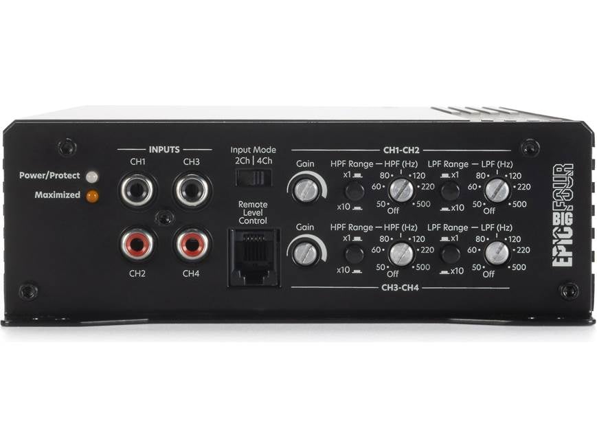 AudioControl EPICBIGFOUR EPIC Series 4-channel car amplifier — 200