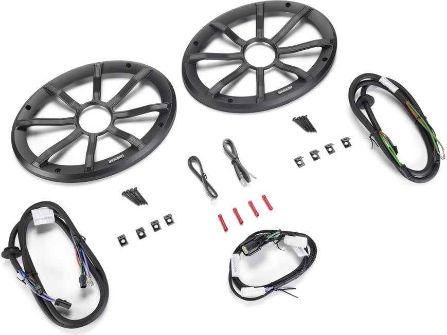 Kicker 52HDBX1469 Saddlebag lid speaker kit with 6