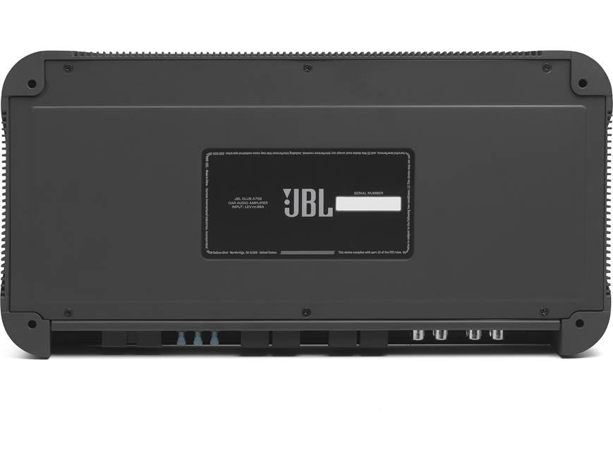 JBL Club A758 Club Series 8-channel car amplifier — 75 watts RMS x