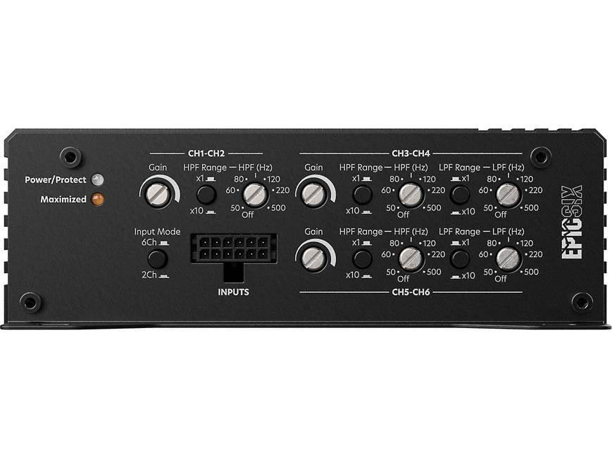 AudioControl EPICSIX EPIC Series 6-channel car amplifier — 100