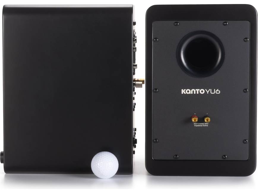 Kanto YU6 (Matte Black) Powered stereo speakers with Bluetooth