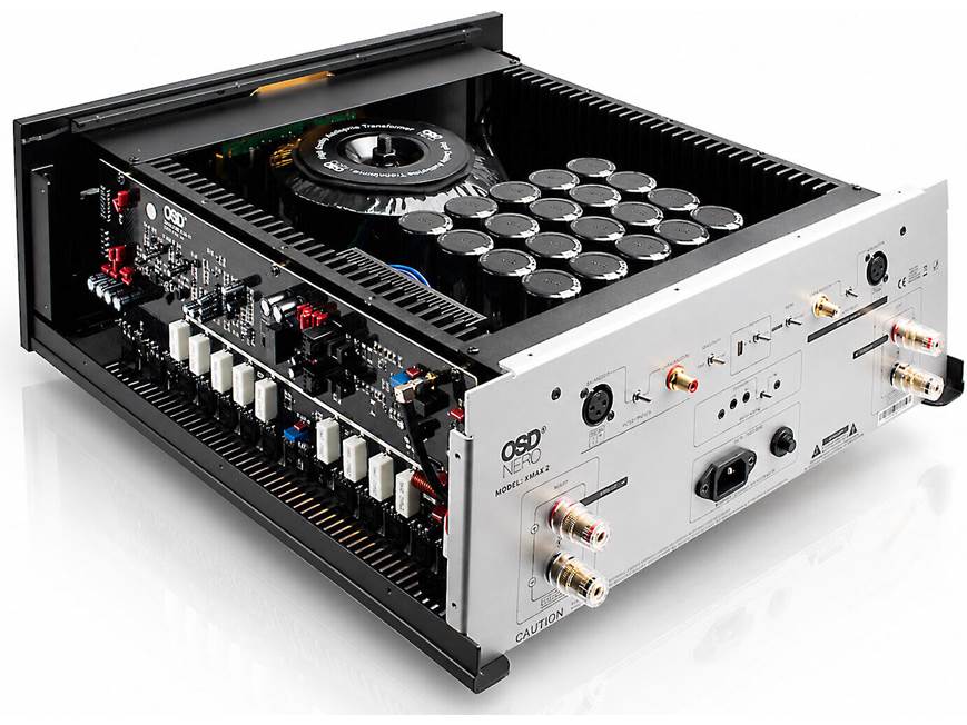 OSD XMAX2 Stereo power amplifier with built-in DAC at Crutchfield