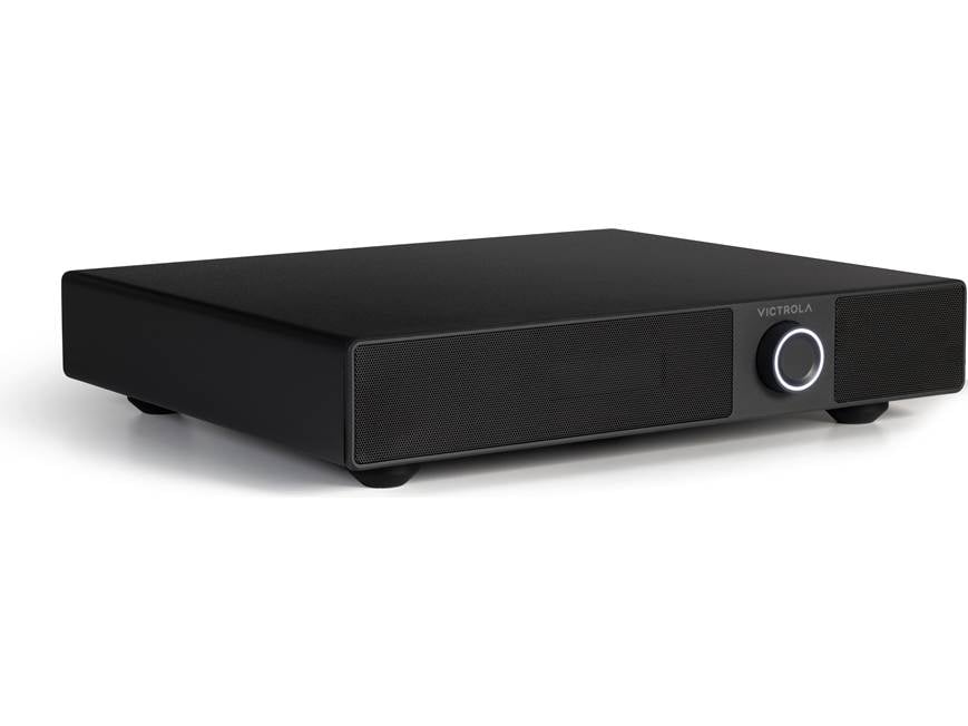 Victrola Soundstage (Black) Powered turntable speaker base with