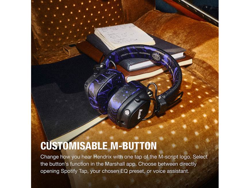 Marshall Major V Hendrix Edition Wireless on-ear Bluetooth