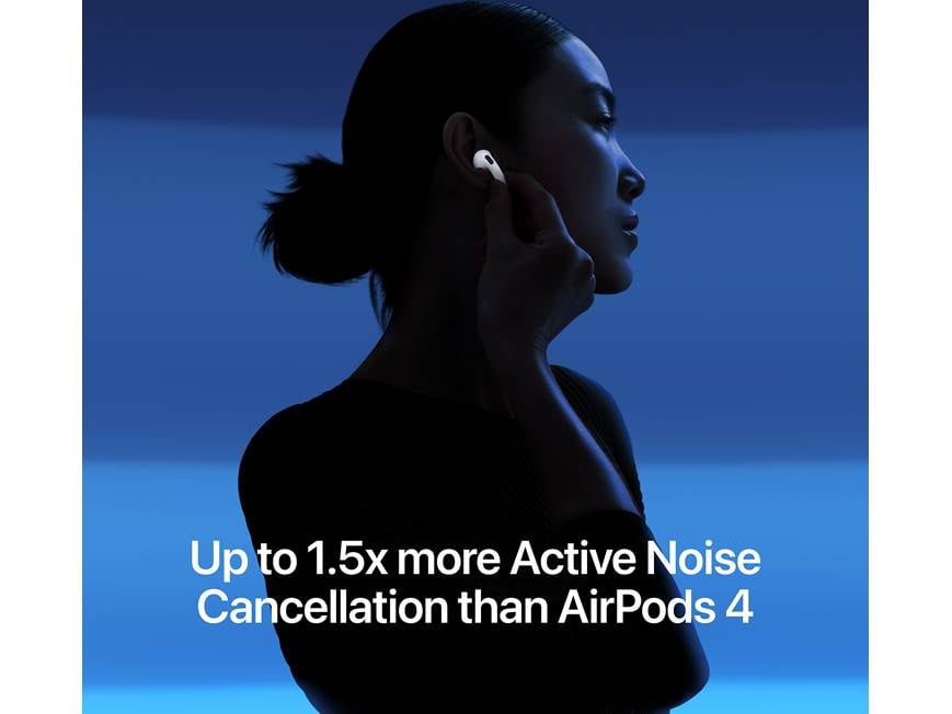 Apple AirPods® 5 Wireless noise-canceling earbuds without charging