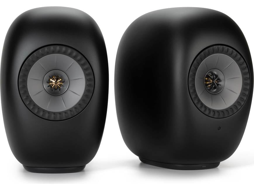 KEF LS LUXE (Eclipse Black) Powered stereo speakers with Wi-Fi