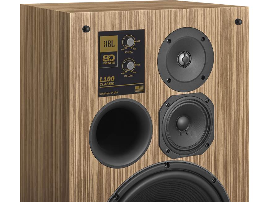 JBL L100 Classic 80 Pair of limited-edition, vintage-styled