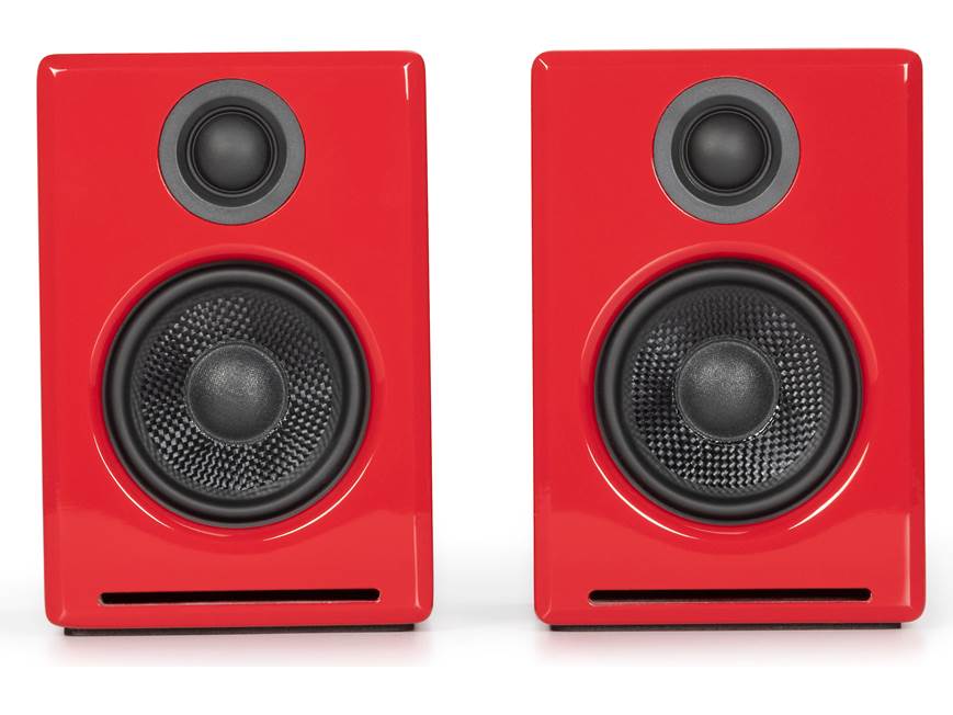Audioengine A2+ Home Music System (High-gloss Red) Powered stereo