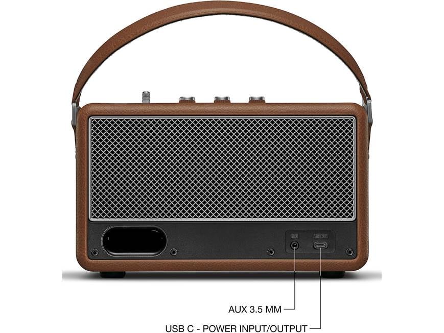 Marshall Kilburn III (Brown) Portable Bluetooth® speaker (Brown
