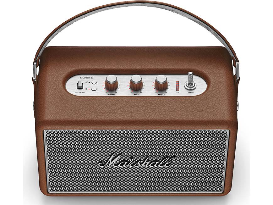 Marshall Kilburn III (Brown) Portable Bluetooth® speaker (Brown