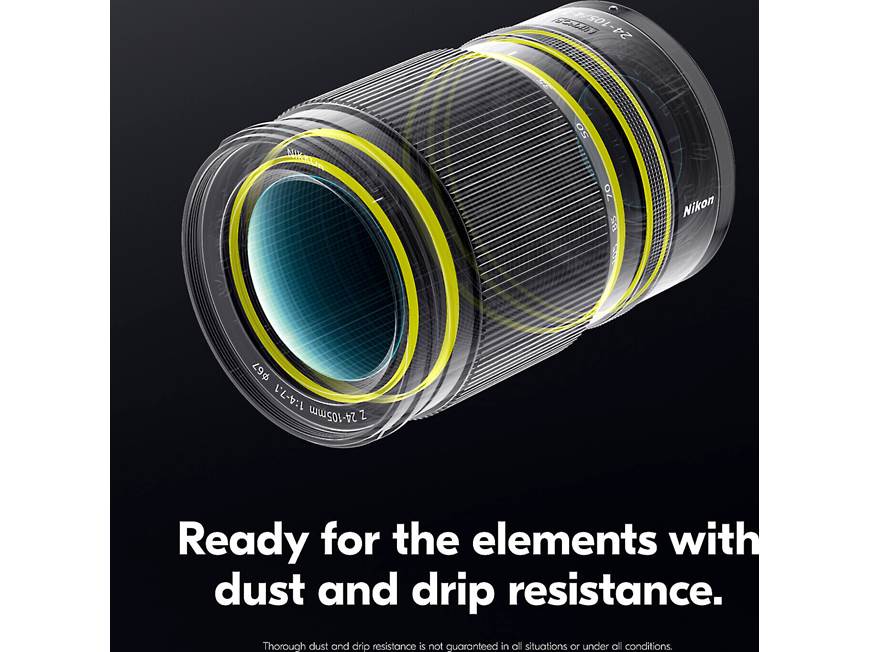 Nikon NIKKOR Z 24-105mm f/4-7.1 Wide-angle to telephoto zoom lens