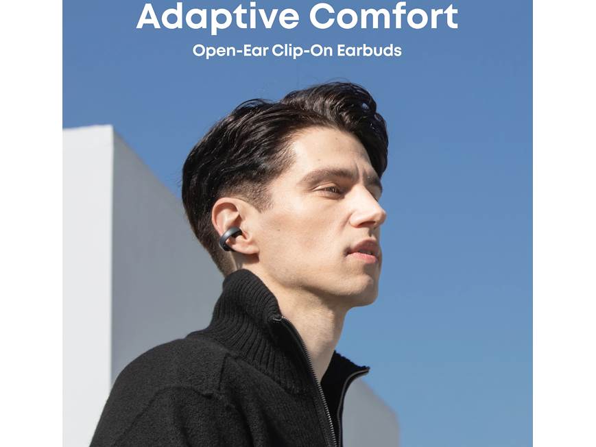 Anker Soundcore AeroClip (White) Open-ear clip-on earbuds (White