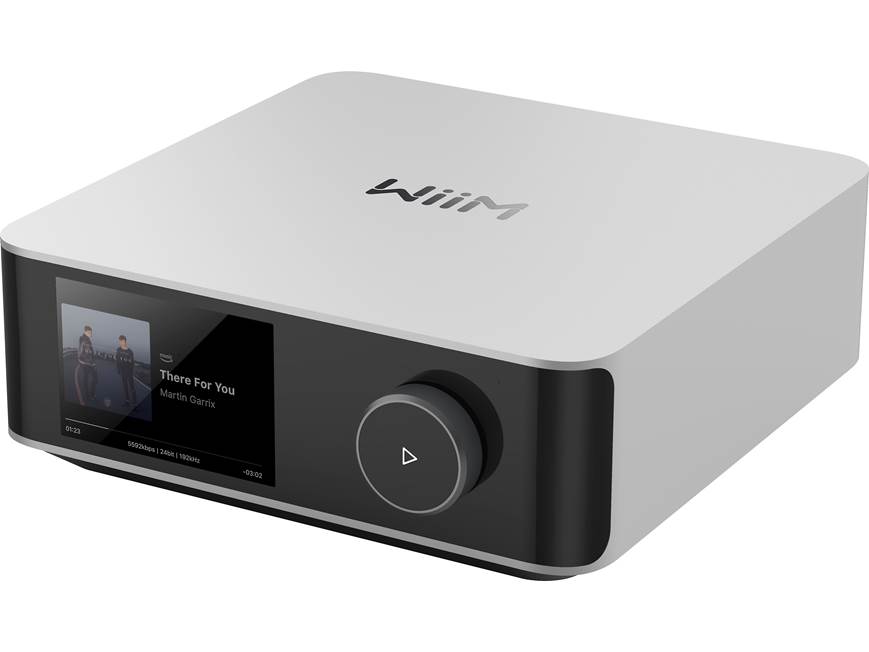 WiiM Amp Ultra (Silver) Wireless streaming amplifier with Google