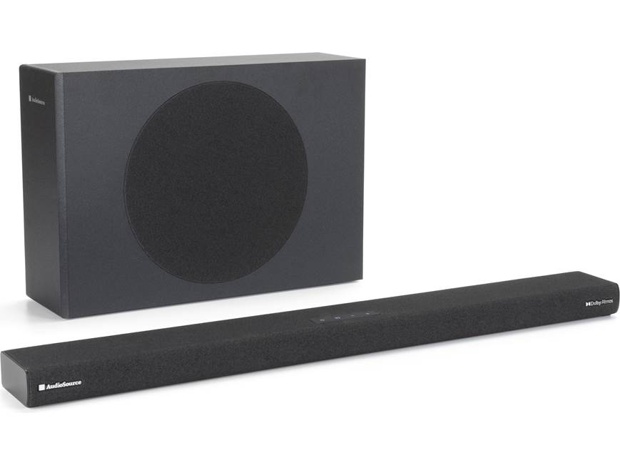 AudioSource AS201ADW Powered 2.1-channel sound bar + wireless subwoofer ...
