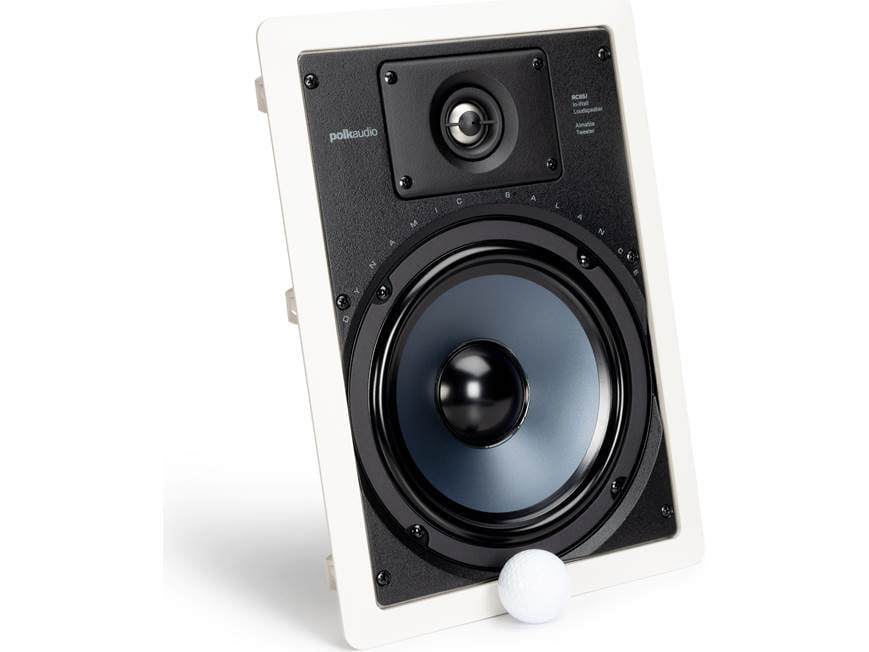 Polk Audio RC85i In-wall speakers at Crutchfield