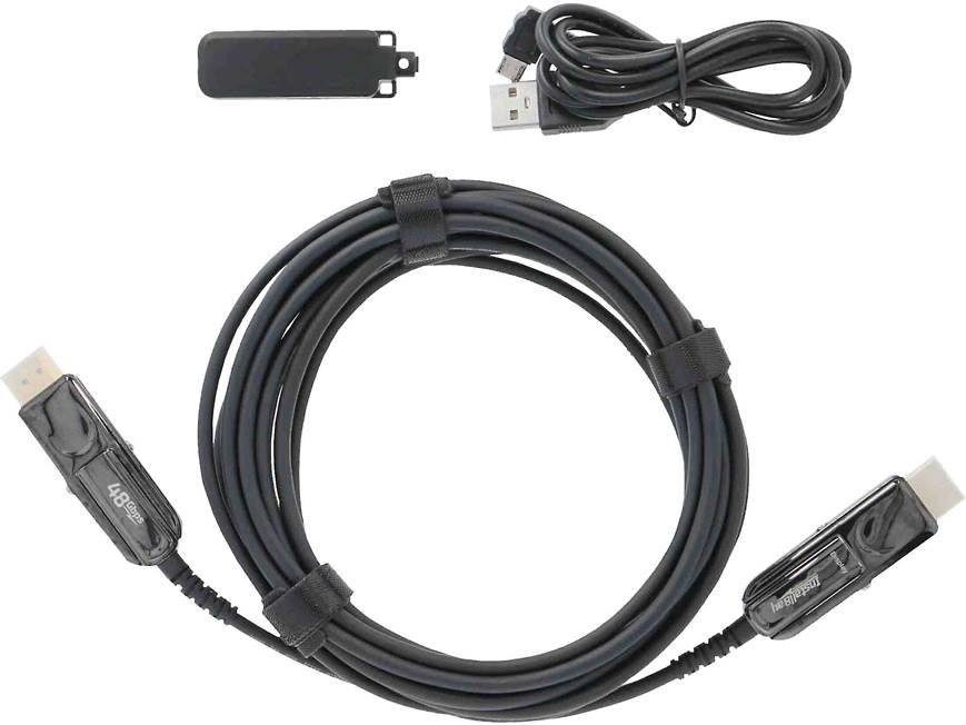 HDMIケーブル　40ｍ　active hybrid cable Ethereal Install Bay® Active Hybrid HDMI Cable (50 feet) Ultra