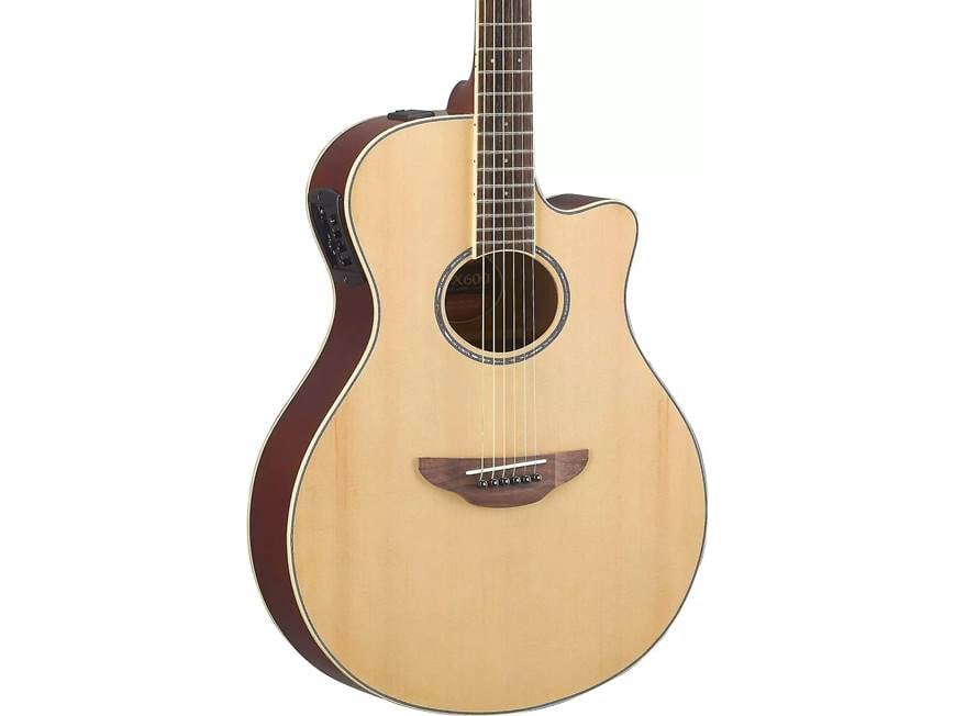 YAMAHA ヤマハAPX-6S Yamaha APX600 (Natural) Acoustic-electric guitar with spruce top