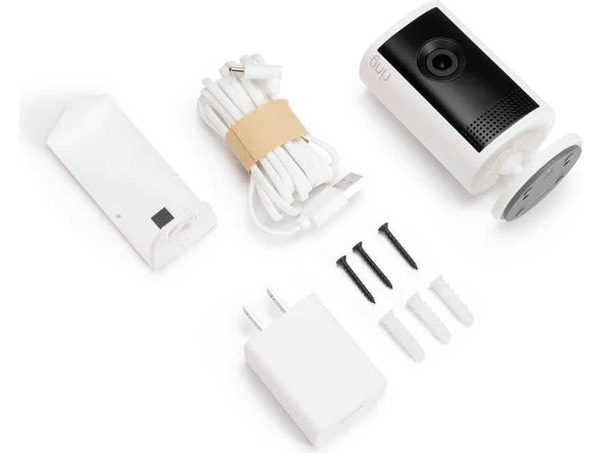 Ring Indoor Cam Plus (Plug In, 2nd Gen) (White) Wired indoor 2K