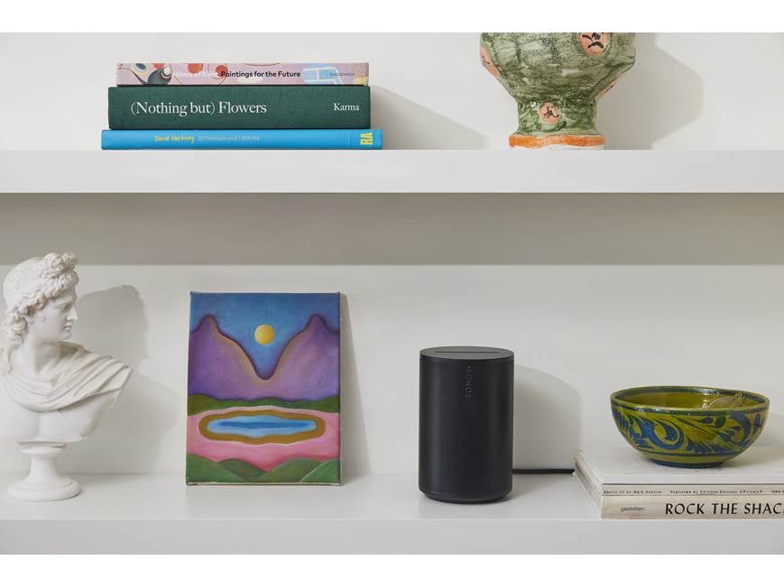 Sonos Era 100 SL 2-pack (Black) Two wireless powered speakers with