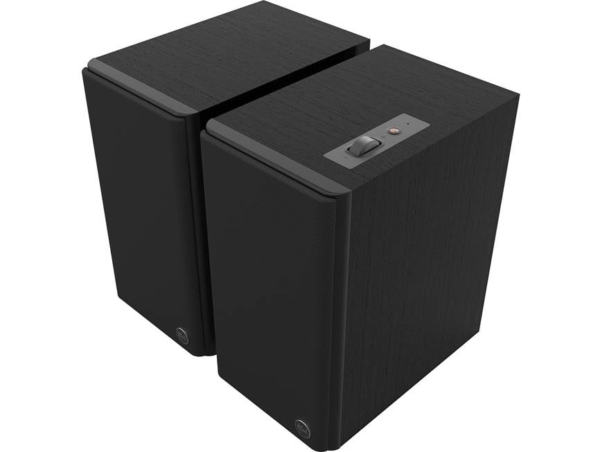 Klipsch ブラック ボックス型スピーカー Klipsch The Fives II (Ebony) Powered stereo speakers with Wi-Fi
