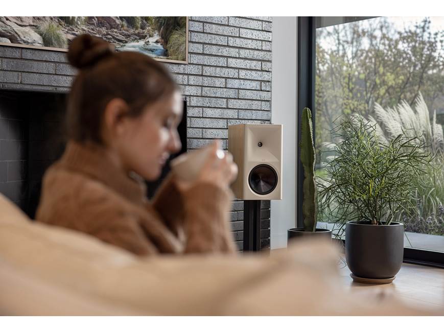 Klipsch The Nines II (Red oak) Powered stereo speakers with Wi-Fi