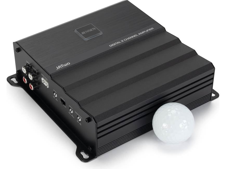 Jensen JATwo JA Series compact 2-channel car amplifier — 125 watts
