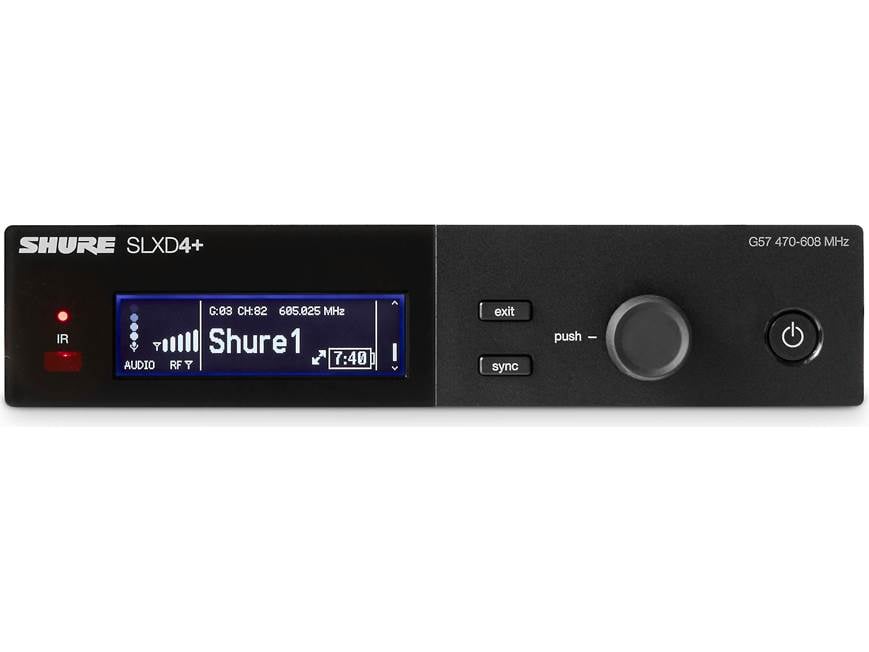 Shure SLXD14+/93 Wireless microphone system: includes SLXD4+