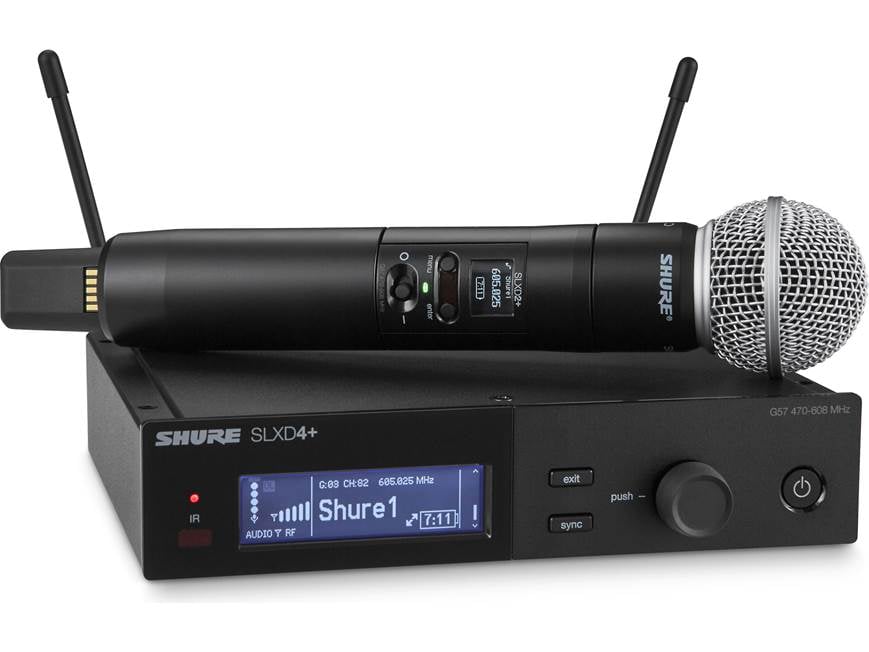 Shure SLXD24+/58-G57 Handheld System Wireless microphone system