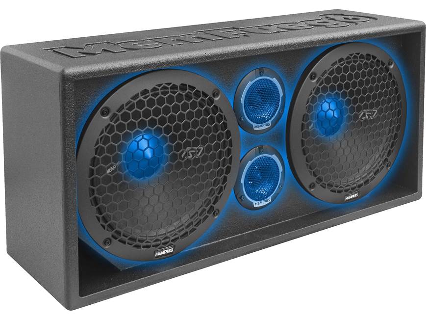 Memphis Audio SRXPE10D4T MemFuego full-range enclosure with two 10