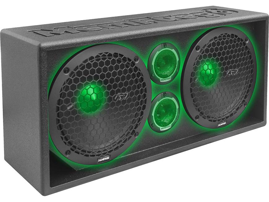 Memphis Audio SRXPE10D4T MemFuego full-range enclosure with two 10