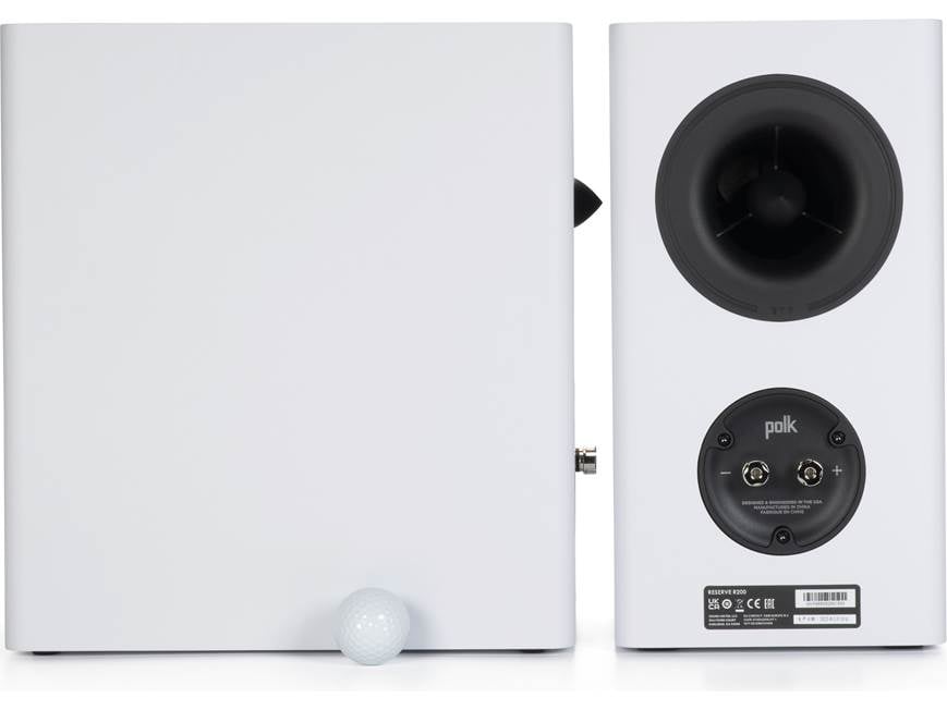 Polk Audio Reserve R200 (White) Bookshelf speakers (White) at