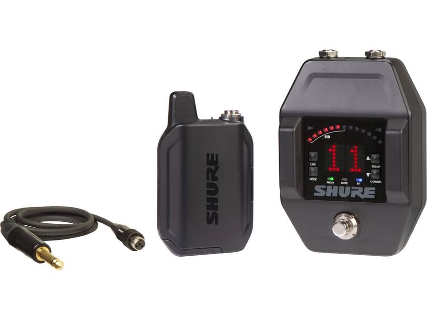 Shure GLXD16+ (Z3 frequency bands, 2400-2483.5 MHz and 5725-5850