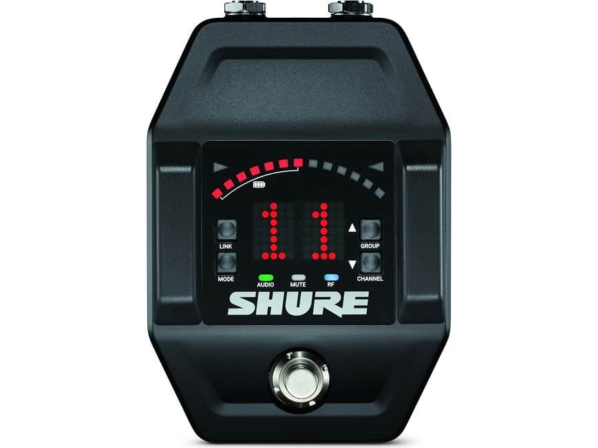 Shure GLXD16+ (Z3 frequency bands, 2400-2483.5 MHz and 5725-5850