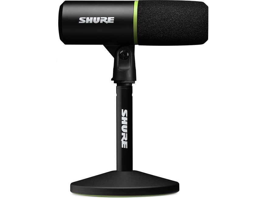 Shure MV6(スタンド付き) Shure MV6 USB gaming microphone for PC, Mac®, or mobile at Crutchfield