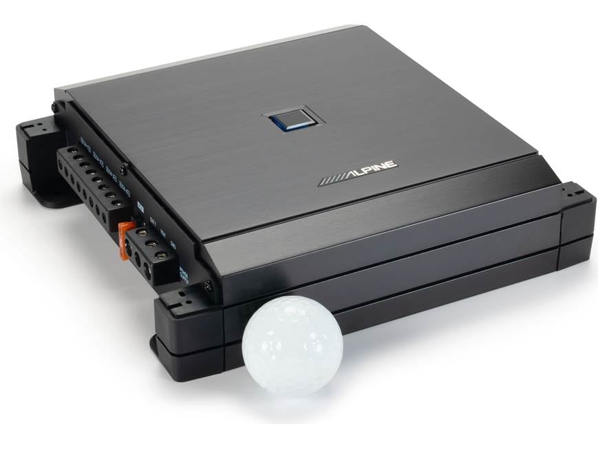 Alpine S2-A36F S-Series 4-channel car amplifier — 60 watts RMS x 4