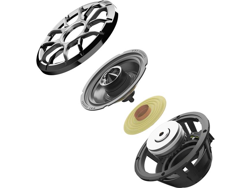 Wet Sounds ZERO 8 XZ-W (White Yacht mesh grille) ZERO Series 8