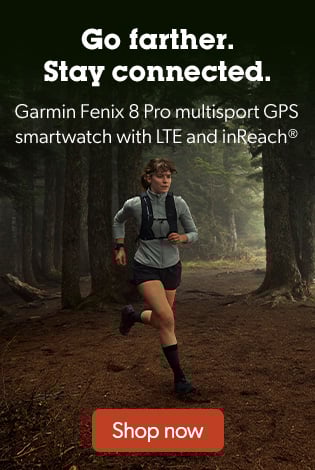 Go farther. Stay connected. Garmin Fenix 8 Pro multisport GPS smartwatch with LTE and inReach.