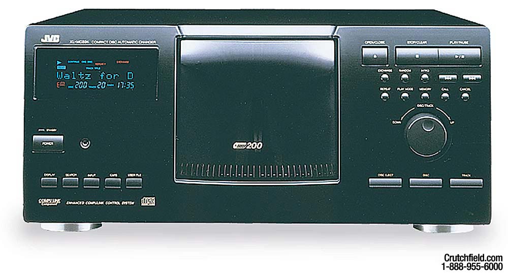 JVC XLMC334 200CD changer Features & Specs at