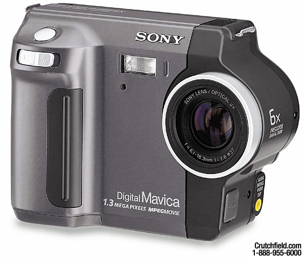 Sony MVCFD85 Mavica® floppy disk digital camera at Crutchfield