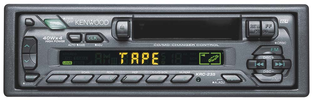 Customer Reviews: Kenwood KRC-235 Cassette receiver at Crutchfield