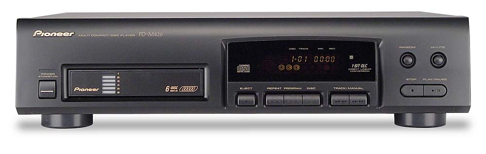 Pioneer Multi Compact Disc Player PD-M426 component cd player Home ...