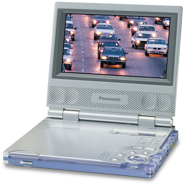 Panasonic DVDLV60 Portable DVD/CD player at Crutchfield