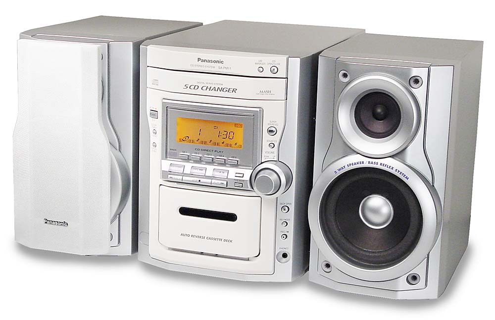 panasonic stereo music system